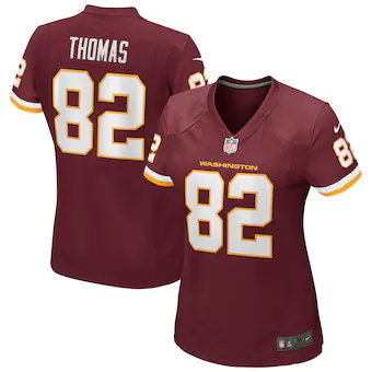 womens nike logan thomas burgundy washington football team 